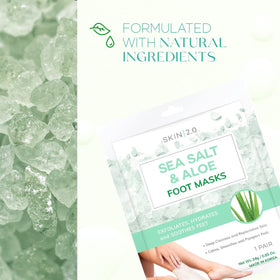 Skin 2.0 ingredients label and Korean-made badge signaling trusted quality