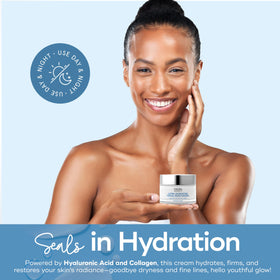 Skin Aesthetics jar top view showing clean design and easy access