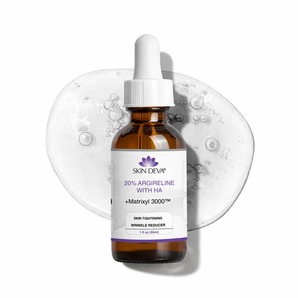 SKIN DEVA front packaging showing bottle and label with product clarity