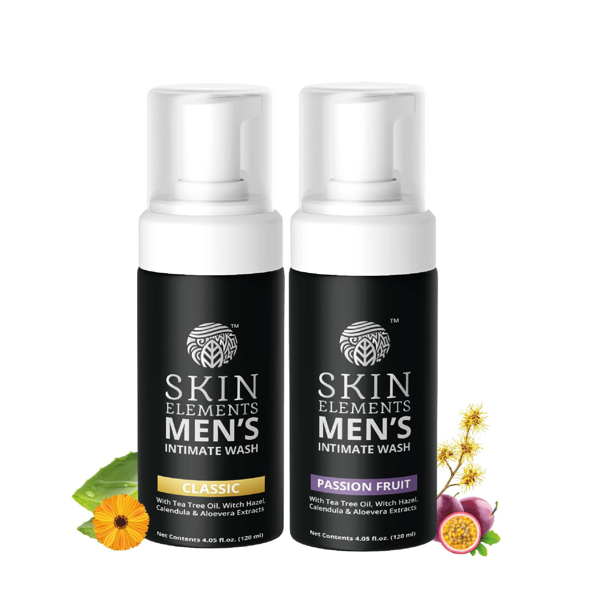 Skin Elements front packaging view showing product and label benefits