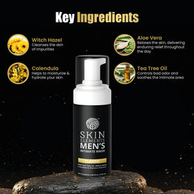Skin Elements tea tree ingredient close-up highlighting natural odor-control benefit