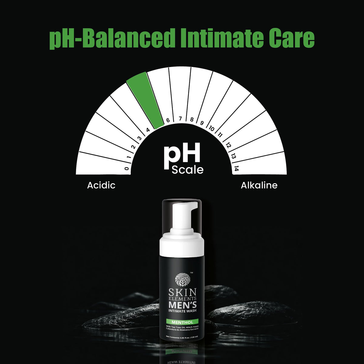 Skin Elements bottle inside gym bag conveying post-workout freshness