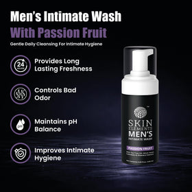 Skin Elements pump dispensing foam texture for gentle cleaning benefit