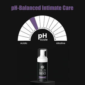 Skin Elements bottle in hand showing 4.05 fl oz travel-friendly benefit