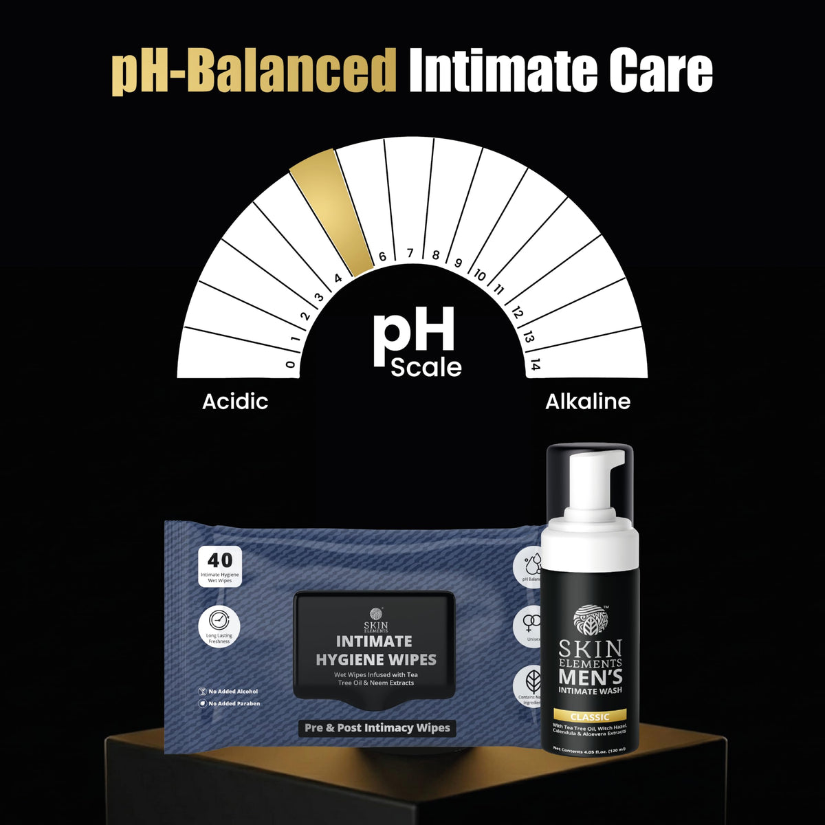 Skin Elements wipes inside gym bag lifestyle scene for discreet post-workout freshness benefit