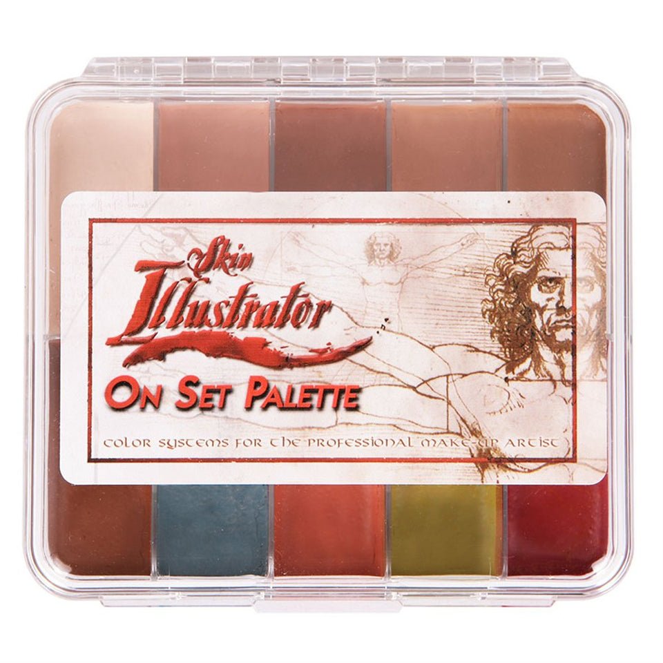 Skin Illustrator PPI palette front packaging showing pans and brand for easy identification
