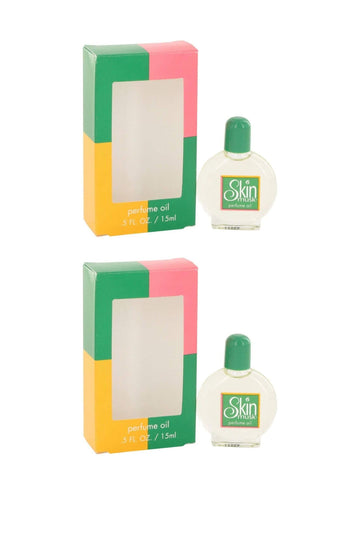 Skin Musk front bottle showing label and compact size for easy travel