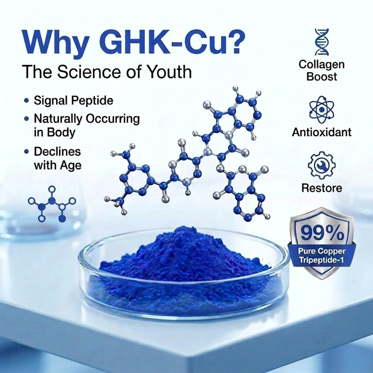 Skin Perfection ingredient weighed on scale showing precise DIY measurement benefit