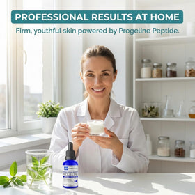 Skin Perfection mixing booster into hyaluronic serum to create customized treatment
