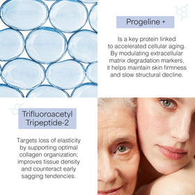 Skin Perfection clear liquid texture poured to show lightweight blendability