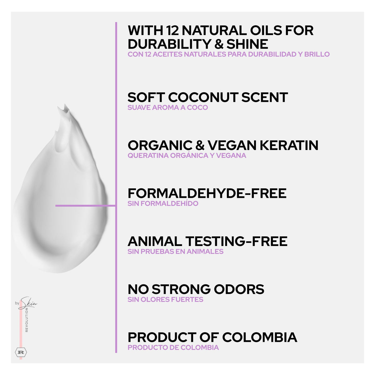 Skin Revolution cream texture close-up displaying rich consistency and deep-nourish benefit