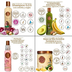 Skin Revolution Onion SOS shampoo pouring to clarify and prep hair