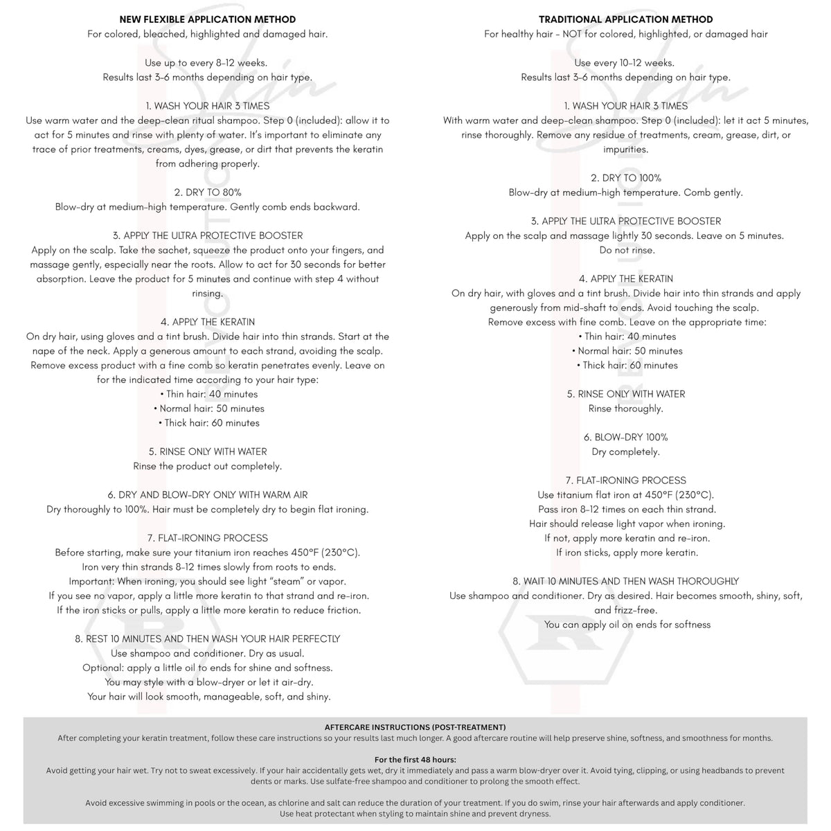 Skin Revolution label close-up highlighting organic and formaldehyde-free benefits
