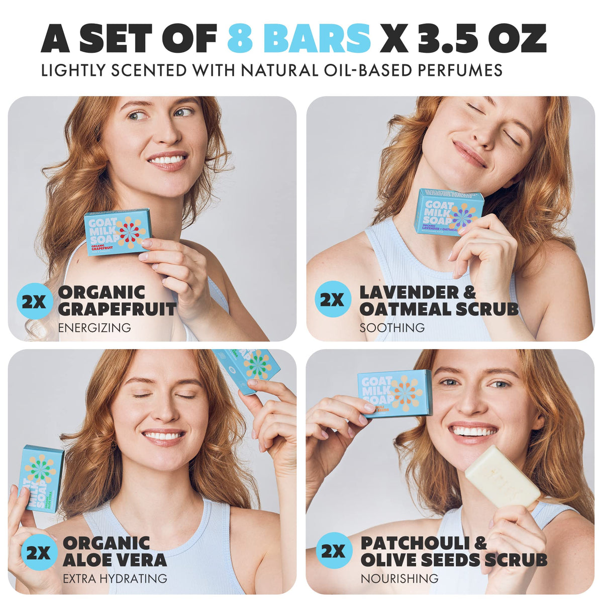 Skin Said Yes soap bar held in hand to show real size and easy handling for daily use