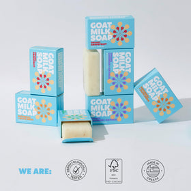 Skin Said Yes creamy lather on washcloth illustrating rich, non-drying foam and soft feel