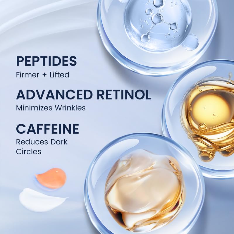 SKIN ULTIMA before and after comparison showing reduced puffiness