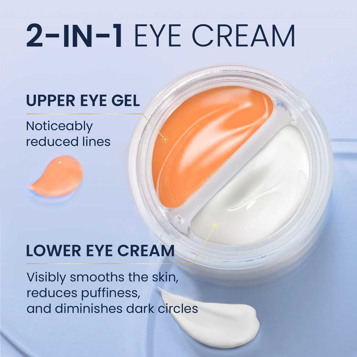 SKIN ULTIMA applicator with both gel and cream textures for precise dosing