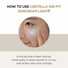 SKIN1004 suncream in a beach bag illustrating on-the-go UV protection