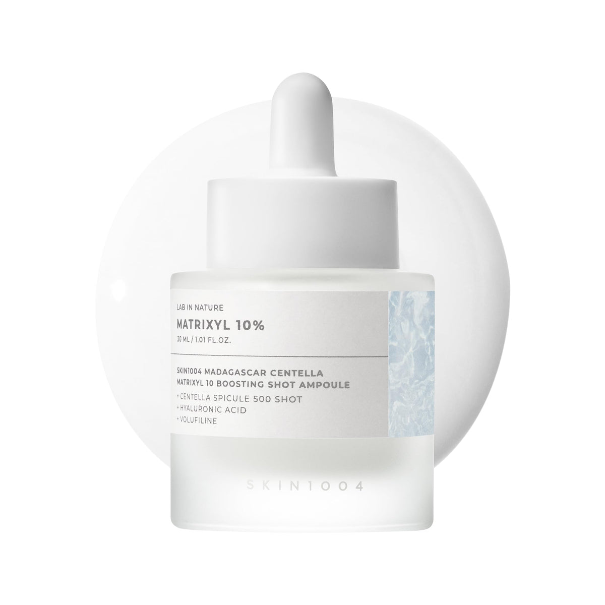 SKIN1004 ampoule front packaging showing label and compact bottle for clear identification