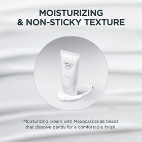 SKIN1004 application on hand demonstrating fast absorption and smooth finish