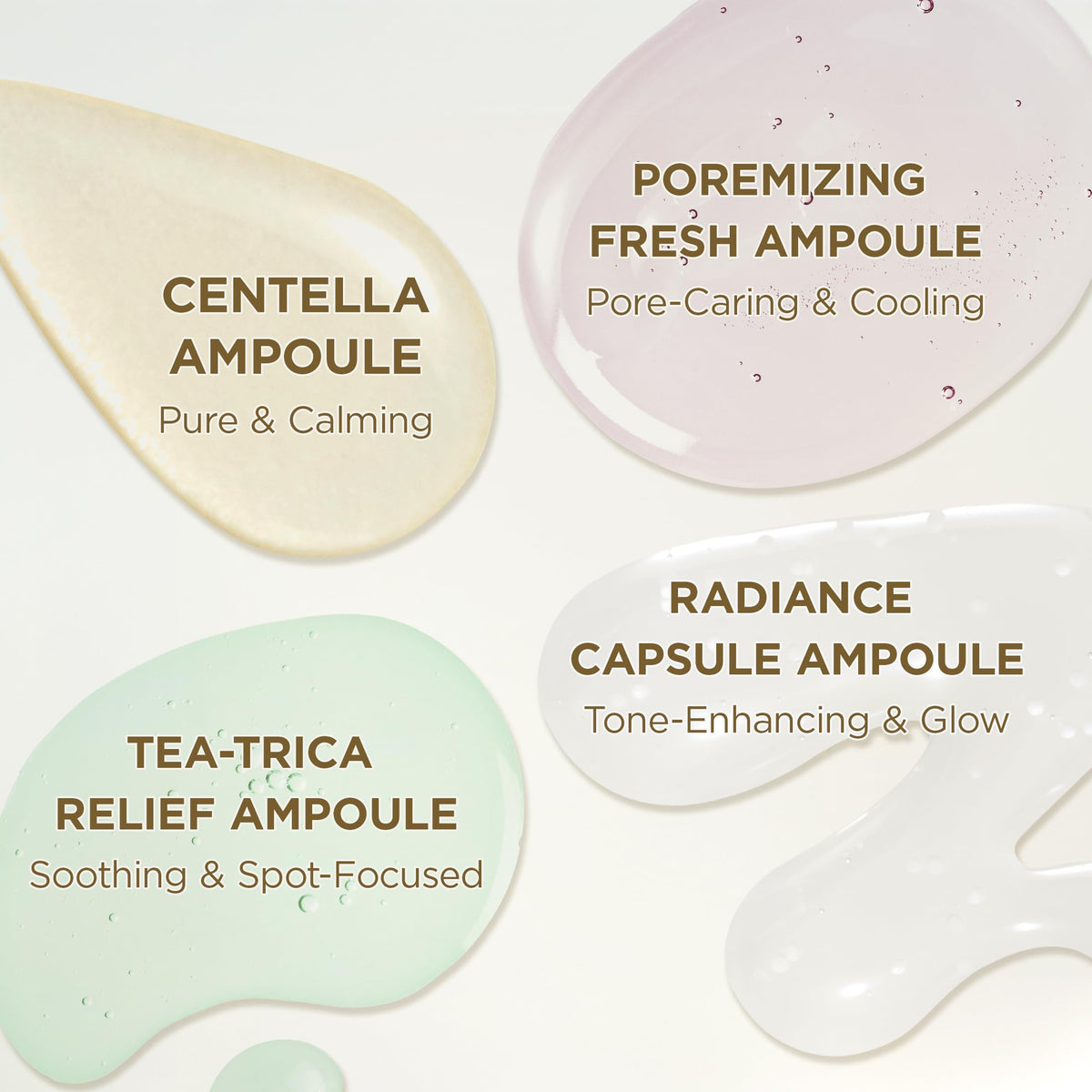 SKIN1004 hand applying ampoule, shows fast absorption and comfortable finish