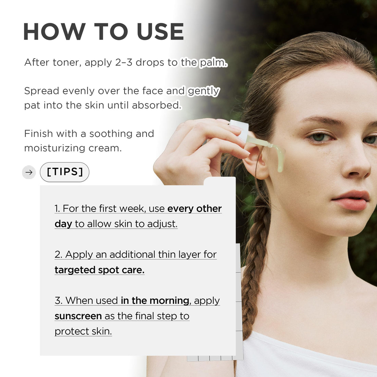 SKIN1004 ampoule paired with moisturizer showing layering benefit