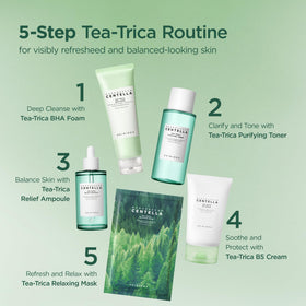 SKIN1004 on bathroom shelf styled for daily routine and clean aesthetic
