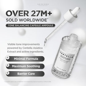 SKIN1004 capsule serum texture close-up highlighting lightweight hydration