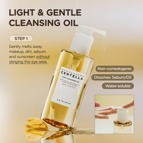 SKIN1004 ampoule foam rich foam texture close-up demonstrating gentle cleansing benefit