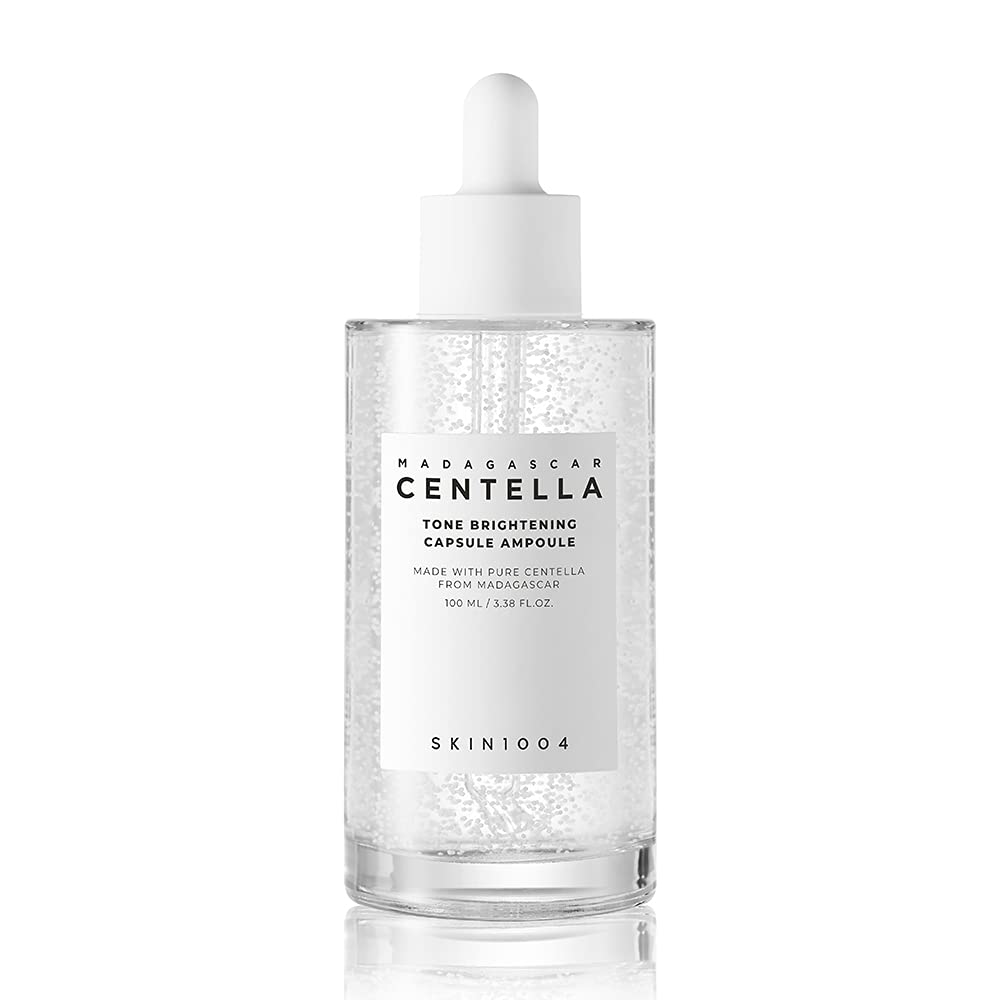 SKIN1004 front bottle view showing ampoule packaging and soothing benefit