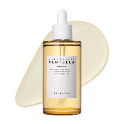SKIN1004 ampoule bottle front view showing clean packaging and soothing benefit