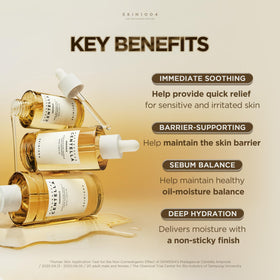 SKIN1004 ampoule dispensing drop to show easy application and quick absorption