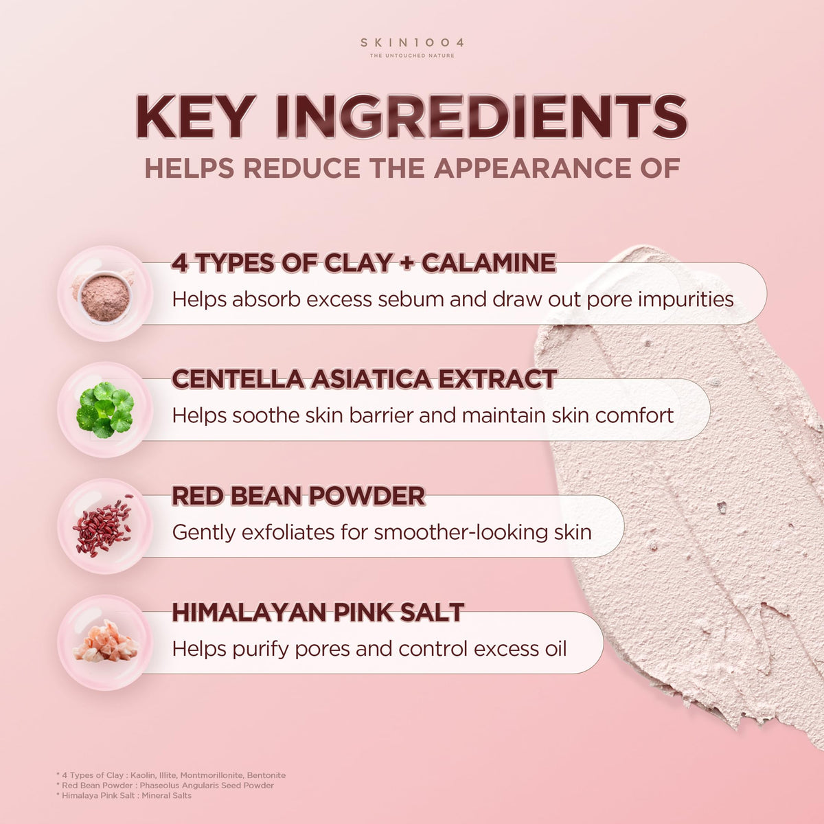 Madagascar Centella plant with SKIN1004 highlighting soothing natural benefit