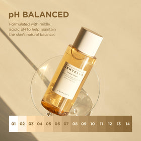 SKIN1004 patting toner into skin for improved absorption benefit