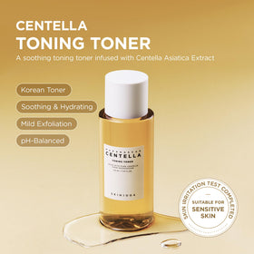 SKIN1004 label close-up highlighting centella extract and clarity benefit