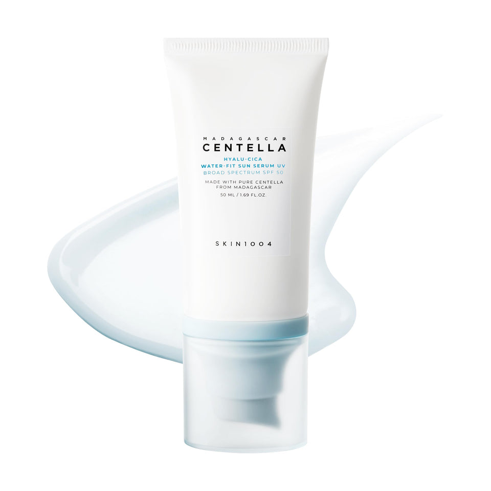 SKIN1004 front packaging showing SPF 50 and compact design