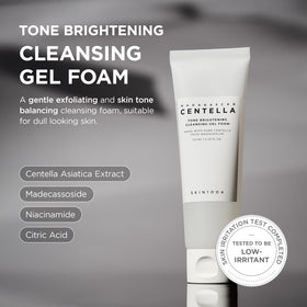 SKIN1004 gel texture close-up demonstrating smooth hydrating consistency