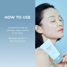 SKIN1004 before and after cheek application showing visible plumping