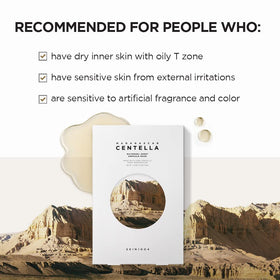 SKIN1004 opened pouch revealing ampoule-soaked gel sheet ready to apply