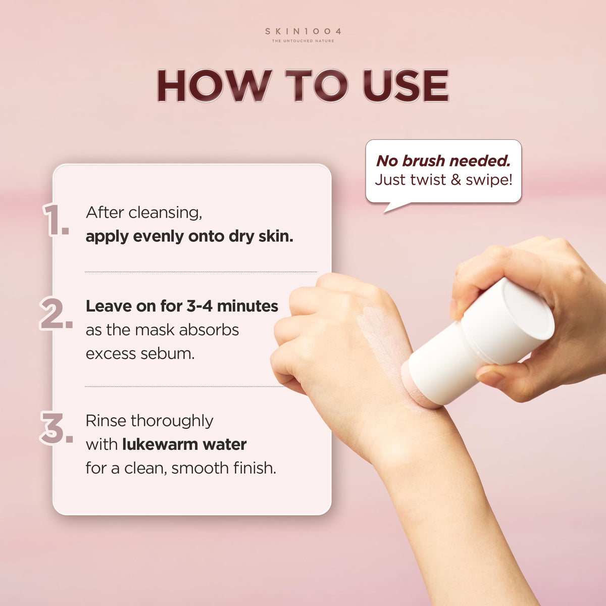 pile of kaolin and clays with SKIN1004 emphasizing oil-control benefit