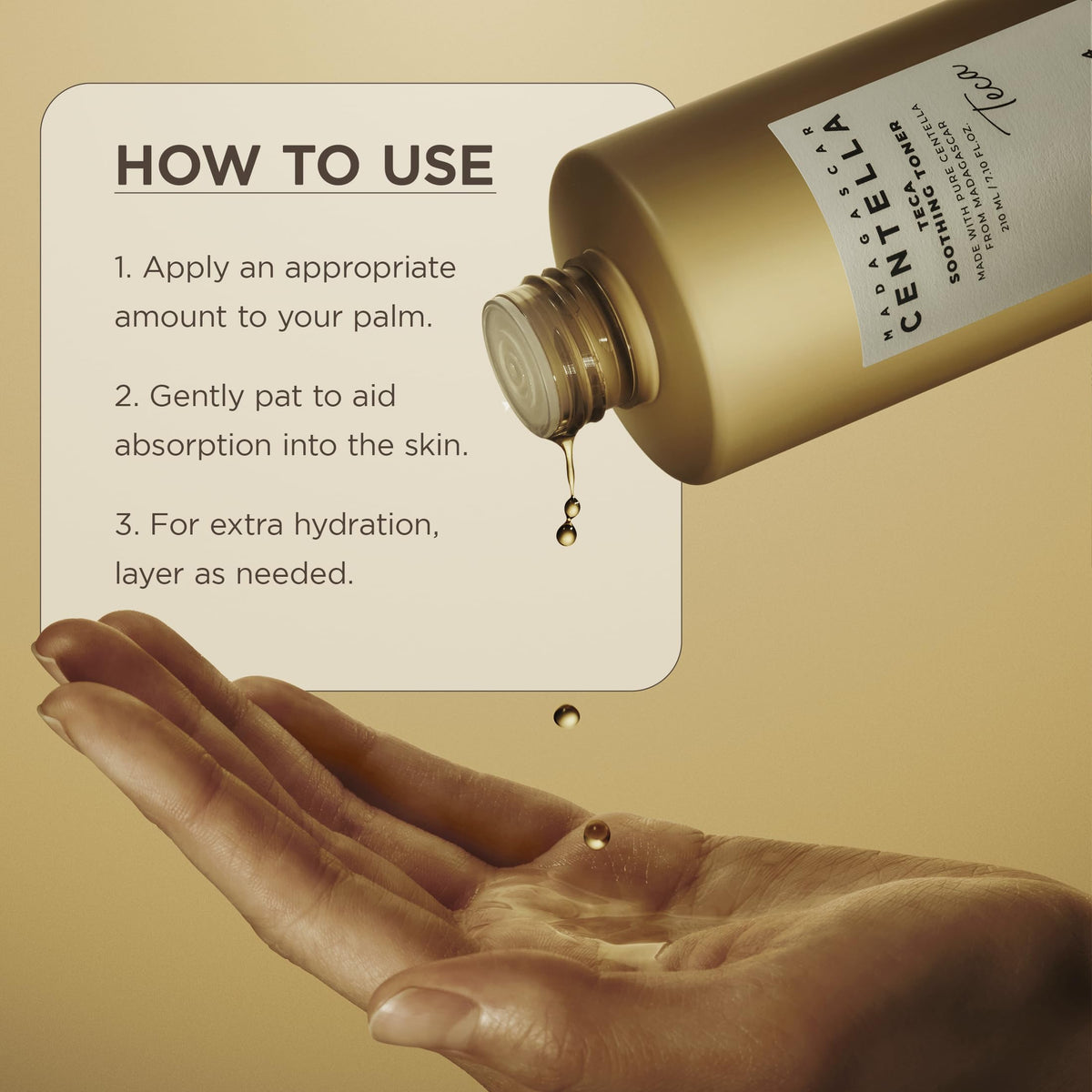 SKIN1004 bottle with green plants showing natural origin benefit