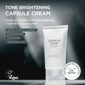 SKIN1004 MadeWhite capsules close-up illustrating targeted delivery benefit