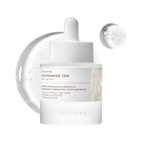 SKIN1004 front packaging of niacinamide ampoule showing bottle and label, highlights clean design and potency