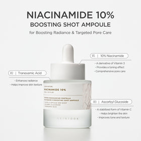 SKIN1004 close-up of serum texture on fingertip demonstrating lightweight, non-sticky hydration benefit