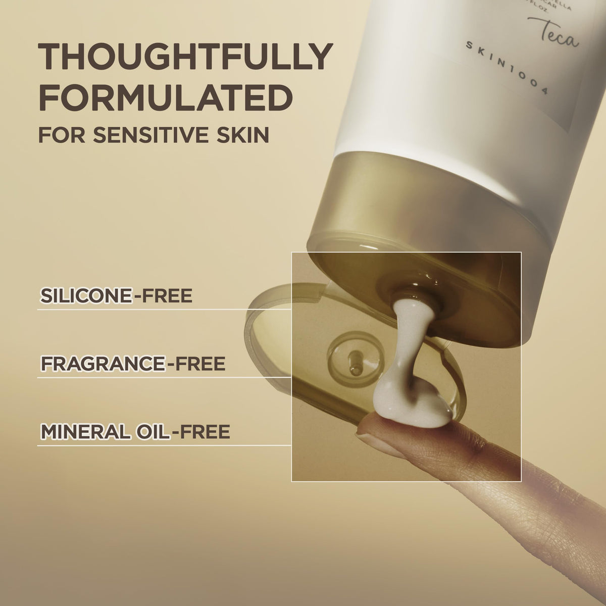 SKIN1004 in a nighttime bathroom routine showing soothing evening use