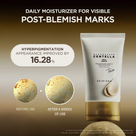 SKIN1004 open jar top view revealing smooth cream for calming skin