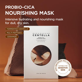SKIN1004 open pouch with sheet drenched in milky essence for hydration