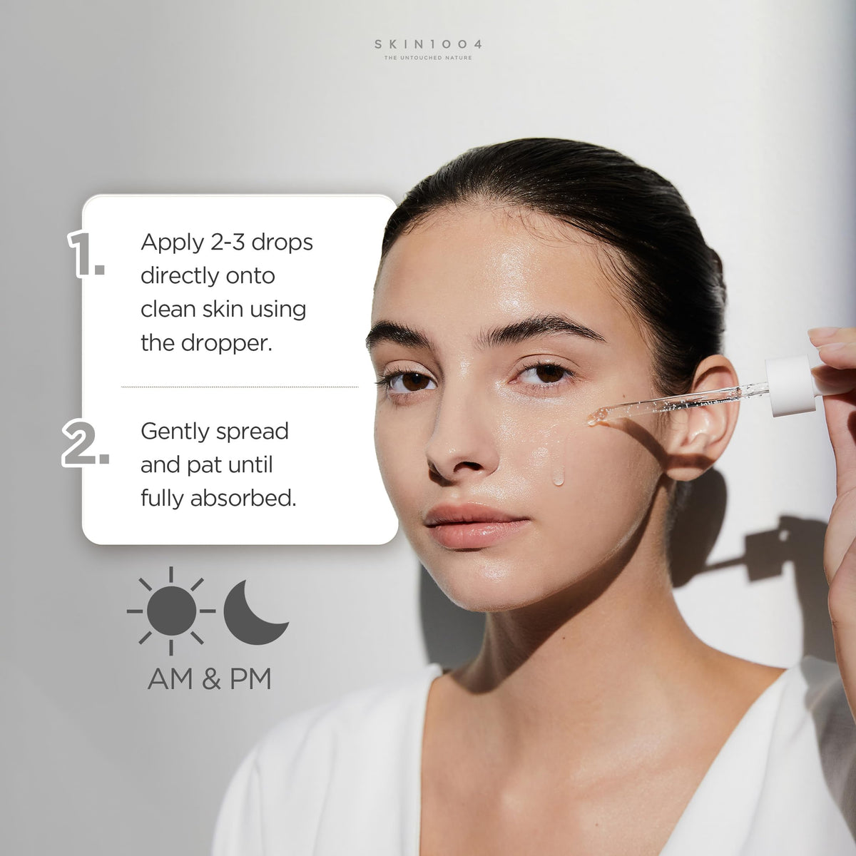 SKIN1004 boxed packaging overhead showing retail-ready presentation