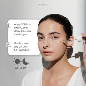 SKIN1004 boxed packaging overhead showing retail-ready presentation