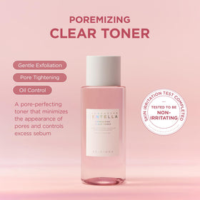 SKIN1004 open cap pouring toner, demonstrating easy controlled application